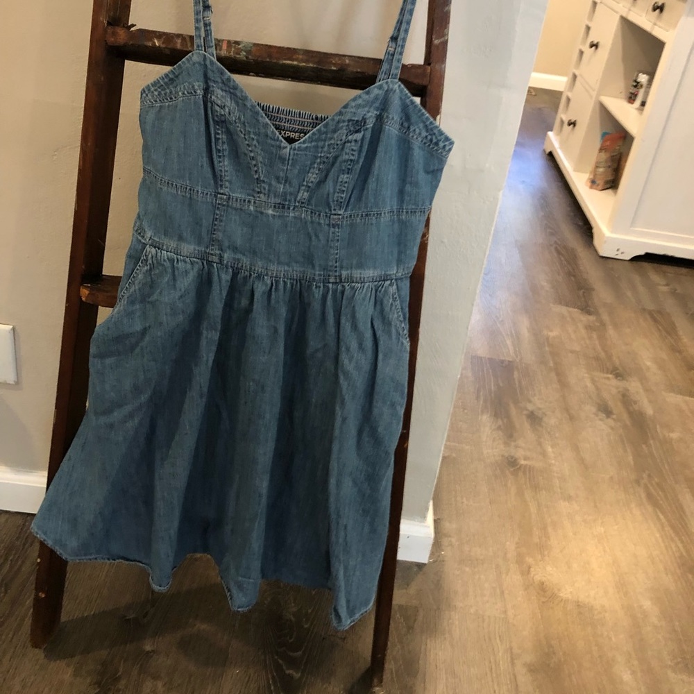 Blue jean dress